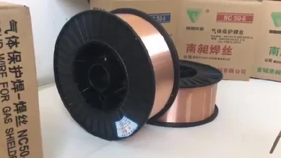 Gasless Stainless Steel Copper MIG Solid Welding Wire Er70s6 with Flux Core Round Mesh Break-Proof Packaging for All Position Gas Welding