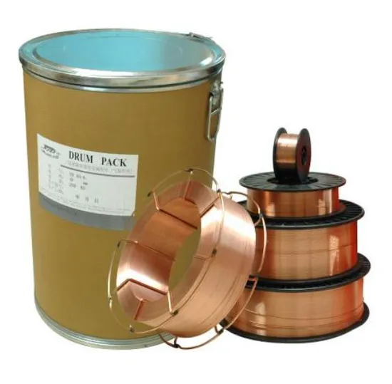 Er70s-6/Er50-6 CO2 Gas Shielded Welding Wire Coated Copper Welding Wire Welding Electrode China